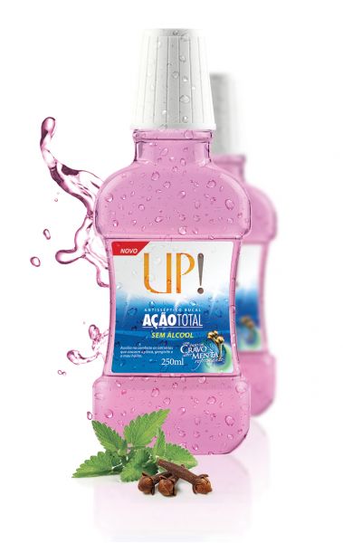 Antisséptico Bucal UP! - Ação Total - com Óleo de Cravo