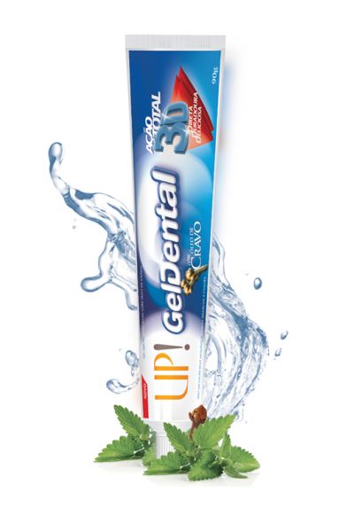 Gel Dental UP! - Ação Total com Óleo de Cravo